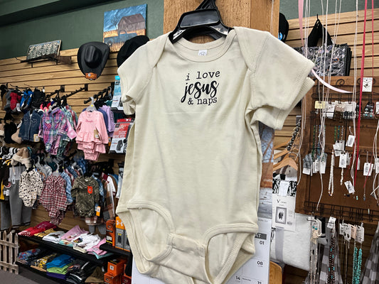 SWIFTWEAR- ONESIE, JESUS/NAPS- 6277