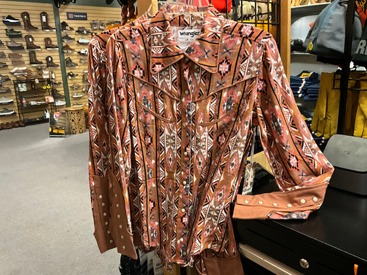 WRANGLER- LADIES LSS, LANEY WILSON SHIRT- 112360599