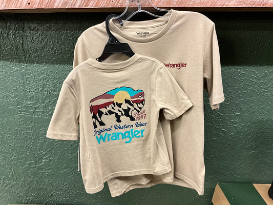WRANGLER- BOYS SS TEE, BUFFALO 112354202
