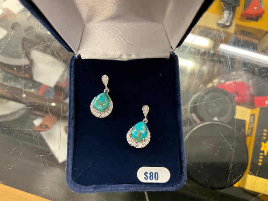 MONTANA SILVER- EARRINGS, BLUE RIVER, ER5958