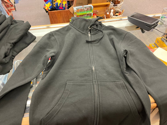 SWIFTWEAR BLACK ZIP UP 85631