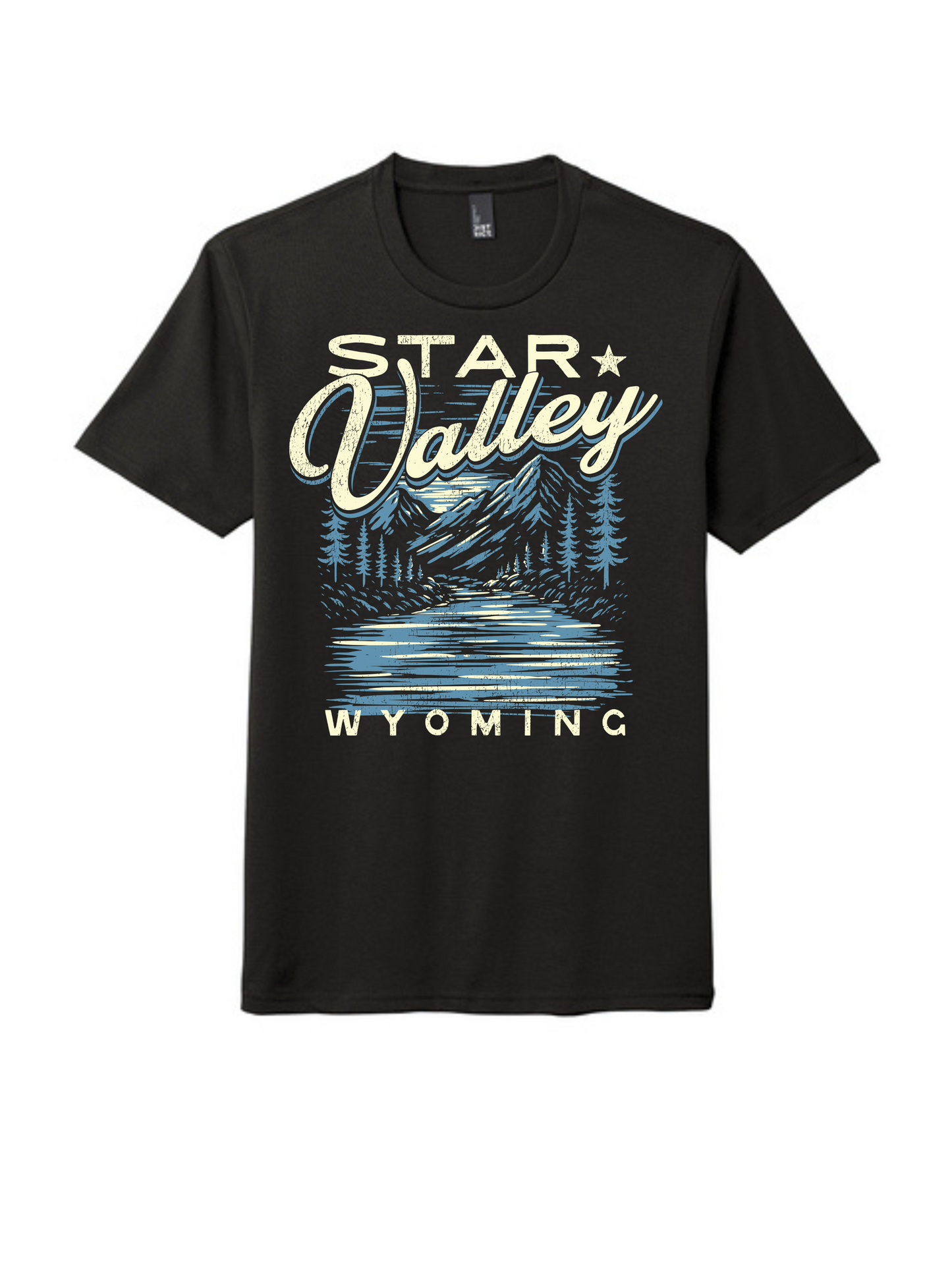 SwiftWear 307 Wyoming Collector T Shirt "Star Valley Wy River"