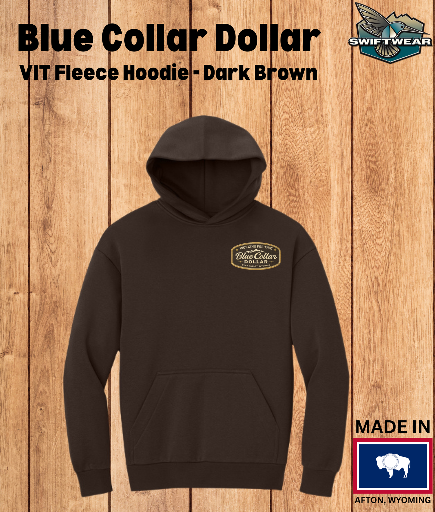 Swiftwear - Retail Blue Collar Dollar Assorted Hoodies- SW-BCD-HOOD
