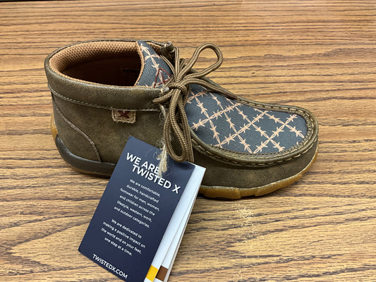 Twisted X -Youth Bomber Moc & Pine -YDM0051