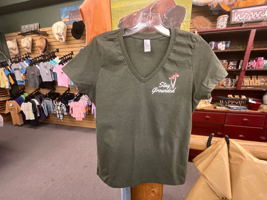 SW STAY GROUNDED V NECK