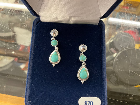 MONTANA SILVER- EARRINGS,DESERT BLOOM- ER6107