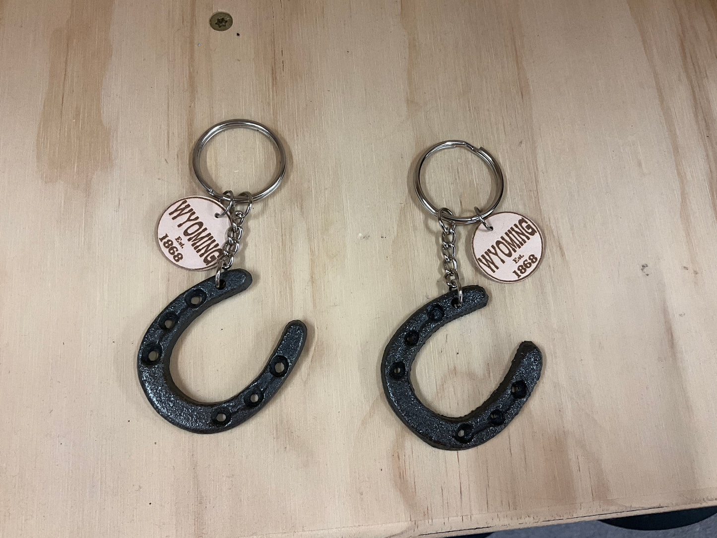 LUCKY HORSE CO-HORSESHOE KEY CHAIN, KC-HC