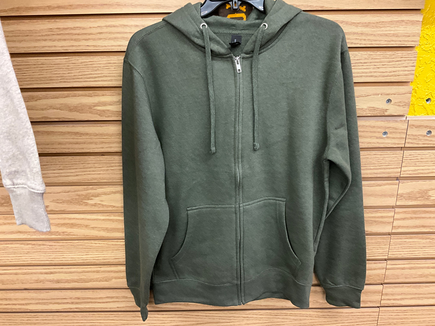 SWIFTWEAR-V.I.T. FLEECE ZIP HOODIE- DT6102, Htr olive