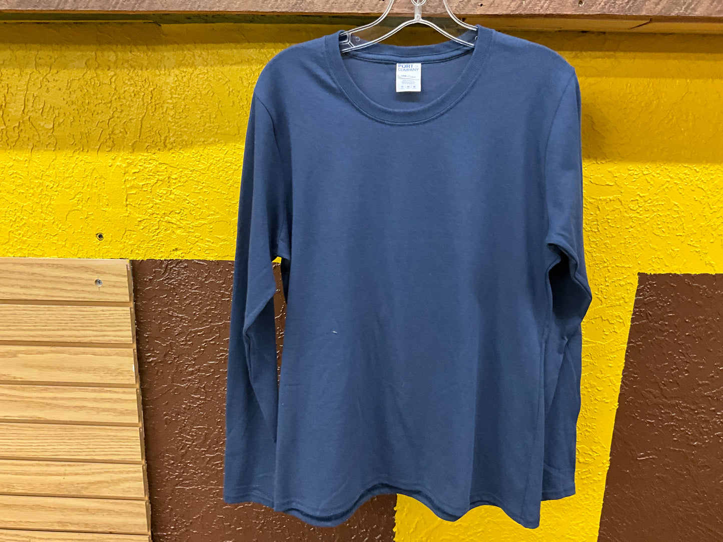 SWIFTWEAR-LADIES LS CREW COTTON TEE-LPC54LS