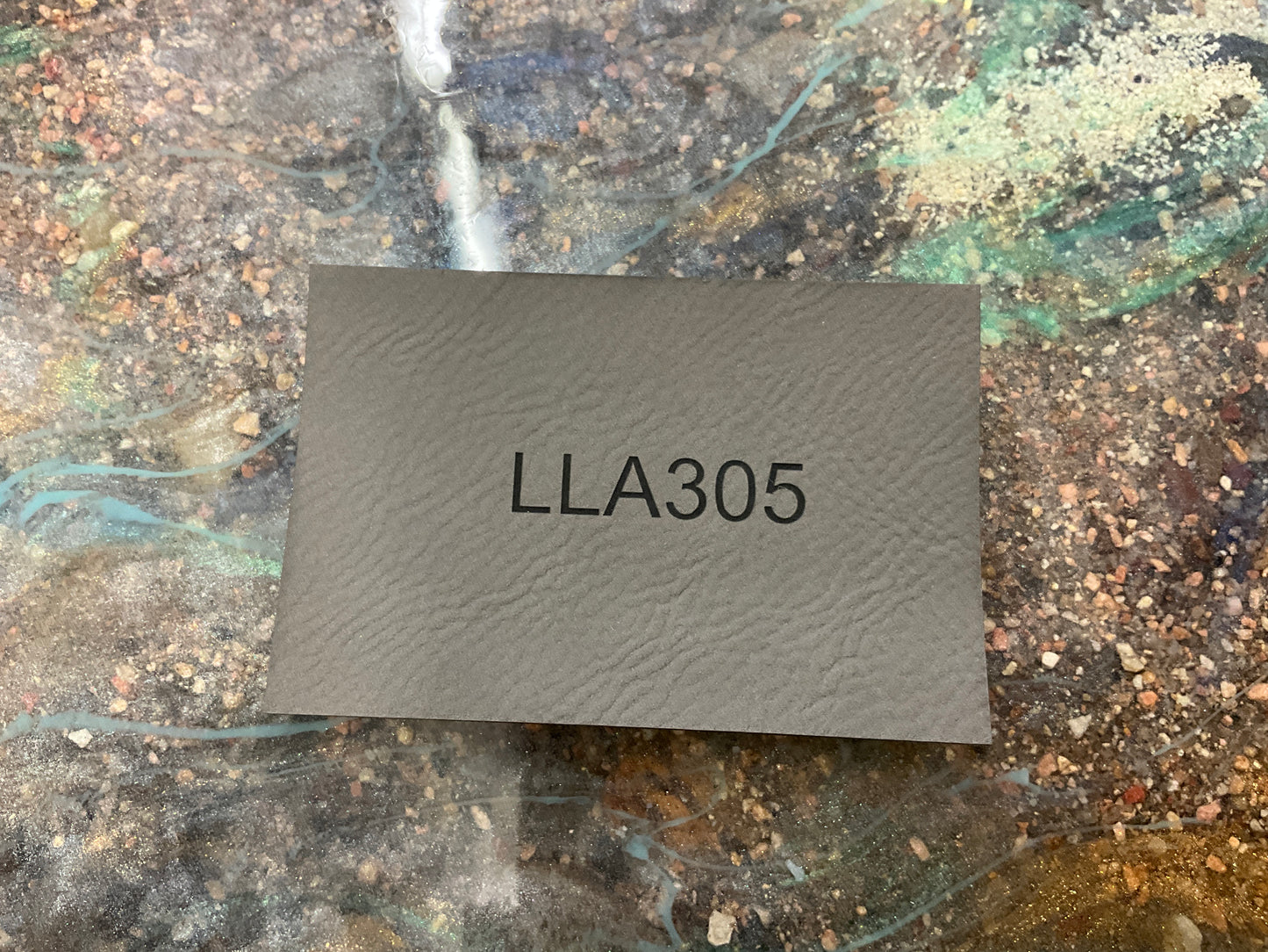 SWIFTWEAR STAR VALLEY WYOMING MOUNTAIN LEATHERETTE PATCH - SW-LP-MTNSTRVLY