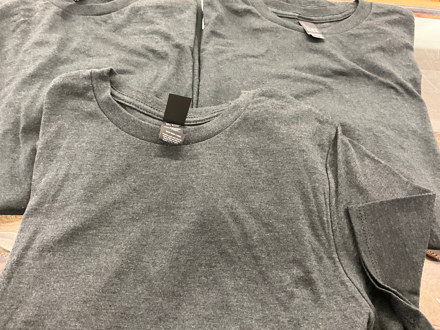 SWIFTWEAR-YOUTH PERFECT TRI SS TEE- DT130Y, BLK FROST