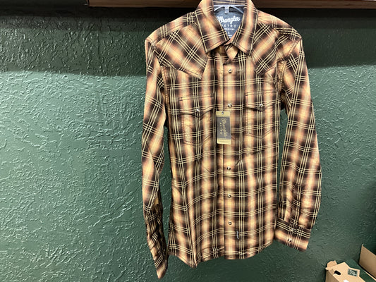 WRANGLER-MENS LSS RETRO SHIRT-112368523