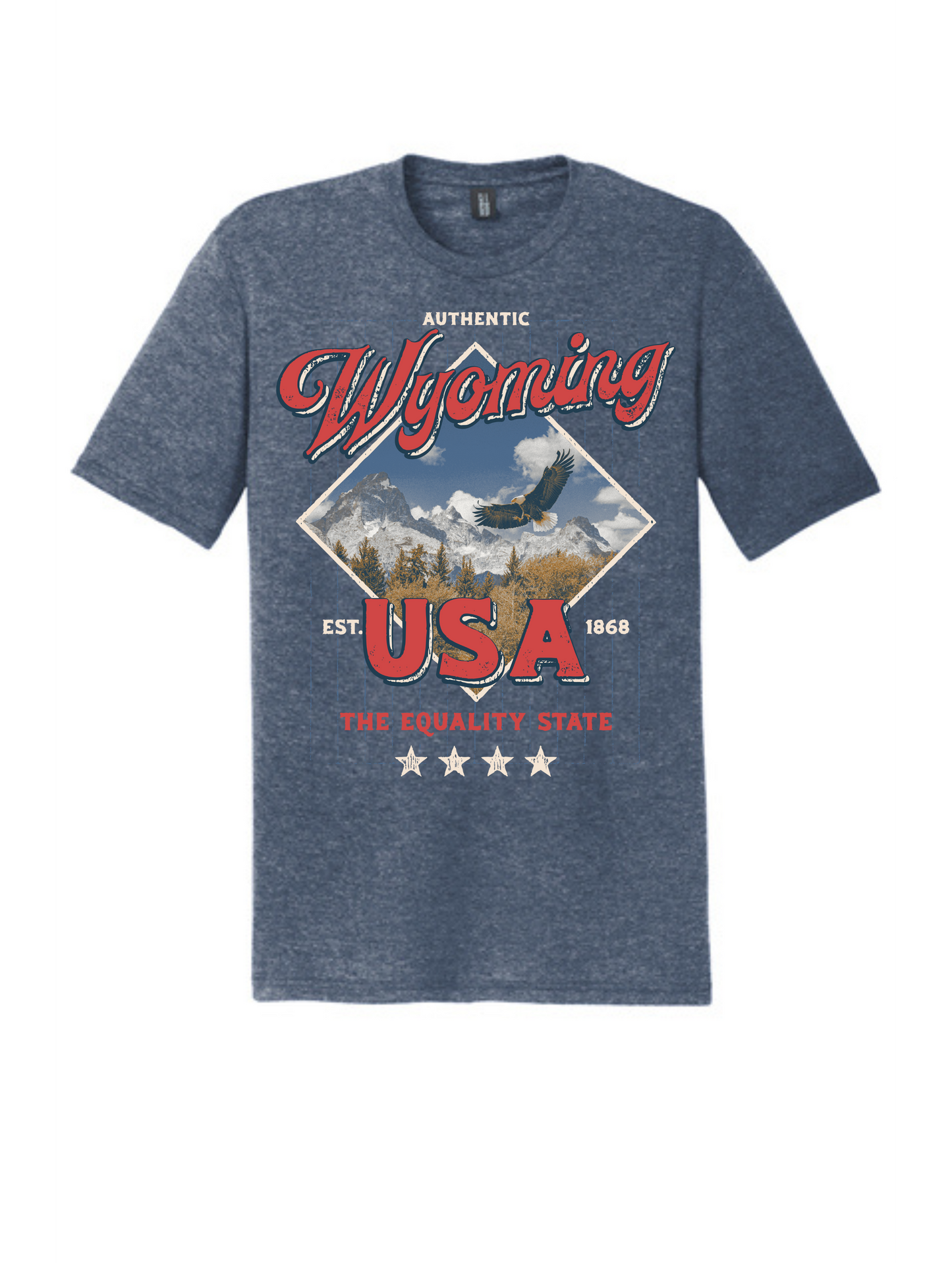 SwiftWear 307 Wyoming Collector T Shirt "Wyoming USA"