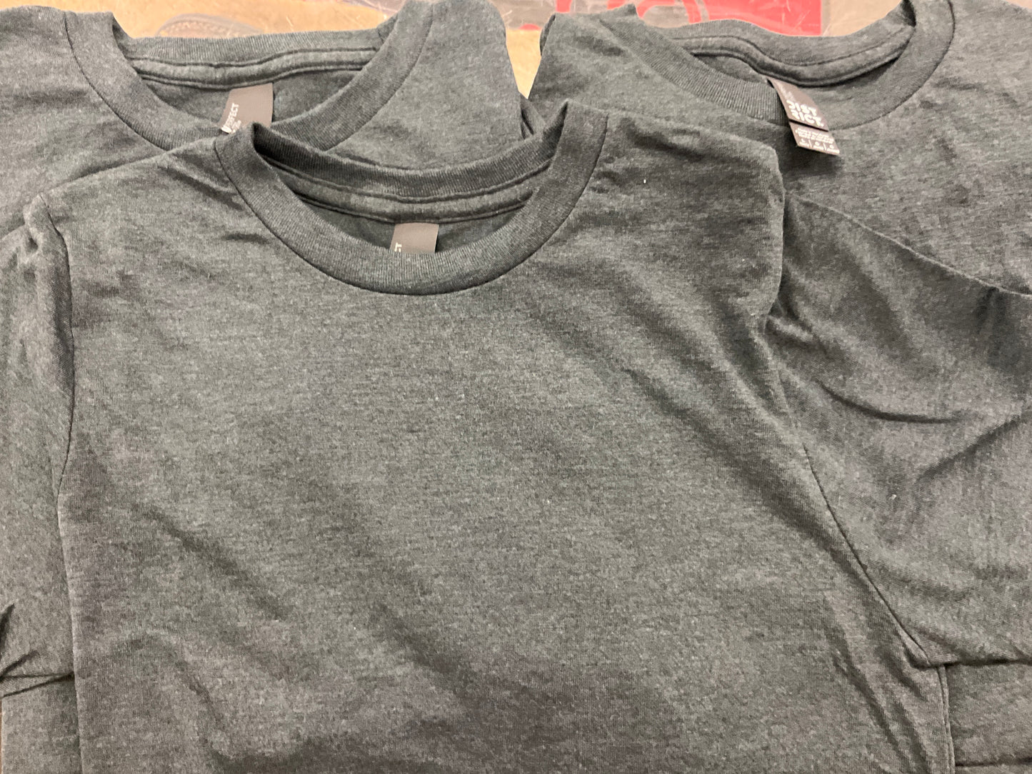 SWIFTWEAR-YOUTH PERFECT TRI SS TEE- DT130Y, BLK FROST