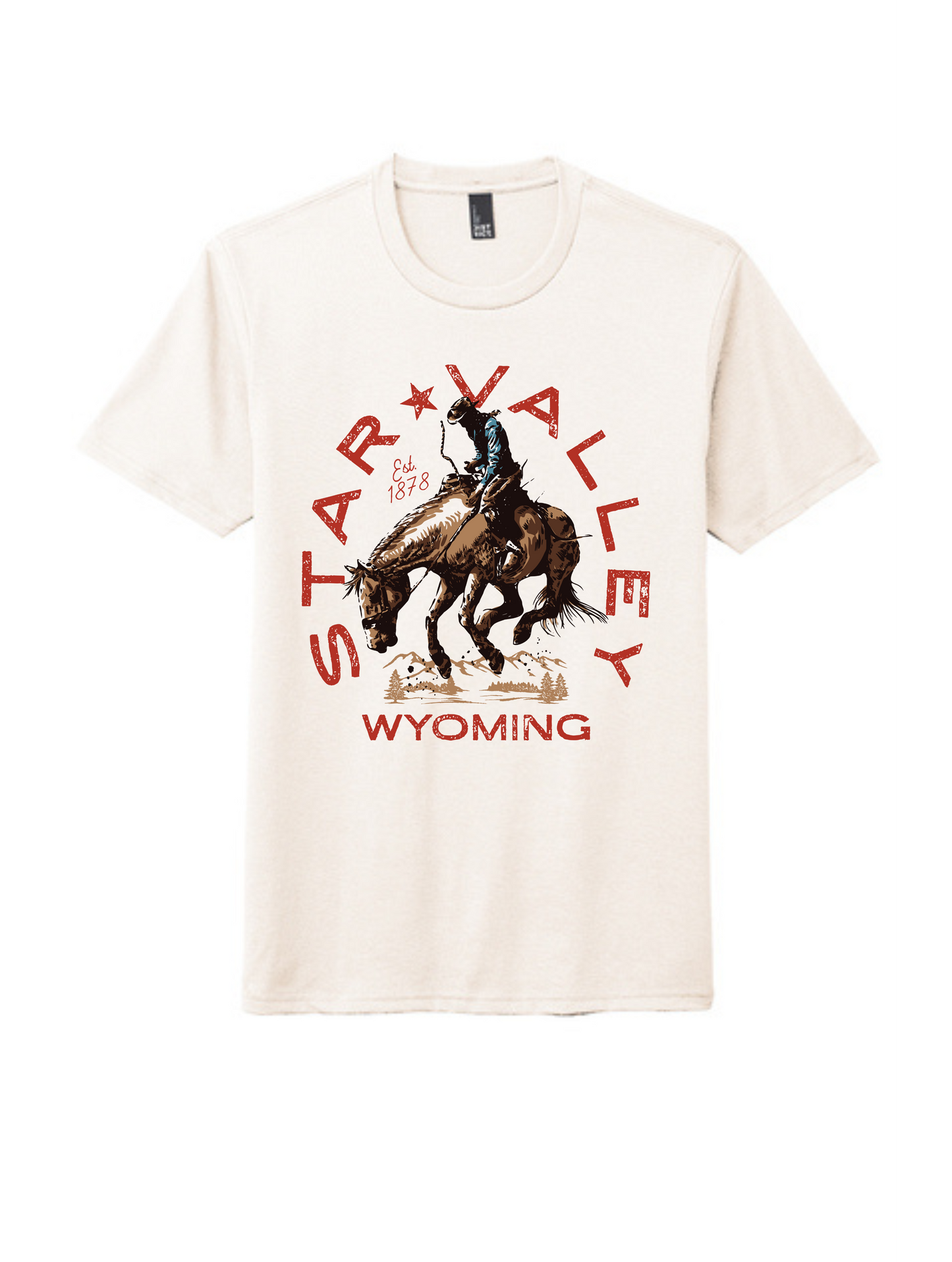SW 307 Wyoming Collector T Shirt Star Valley Wyoming