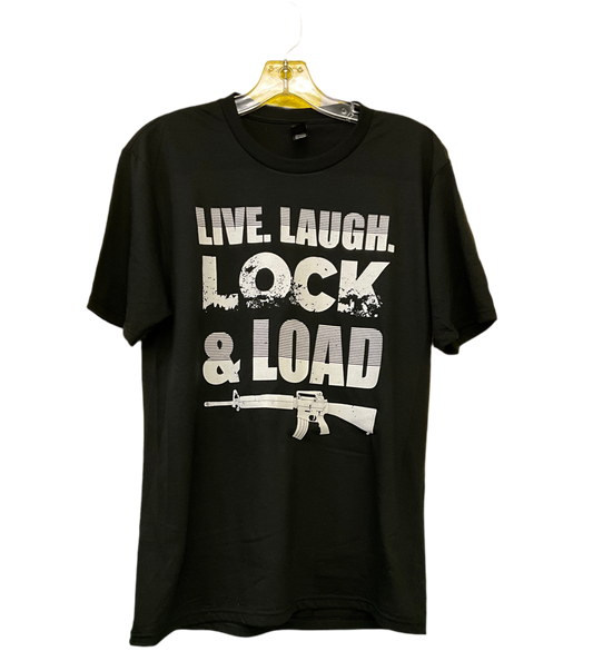 SWIFTWEAR Live laugh lock Custom T Shirt