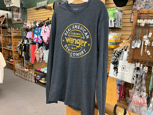 WRANGLER- LS LIGHT WEIGHT T-SHIRT-112339605