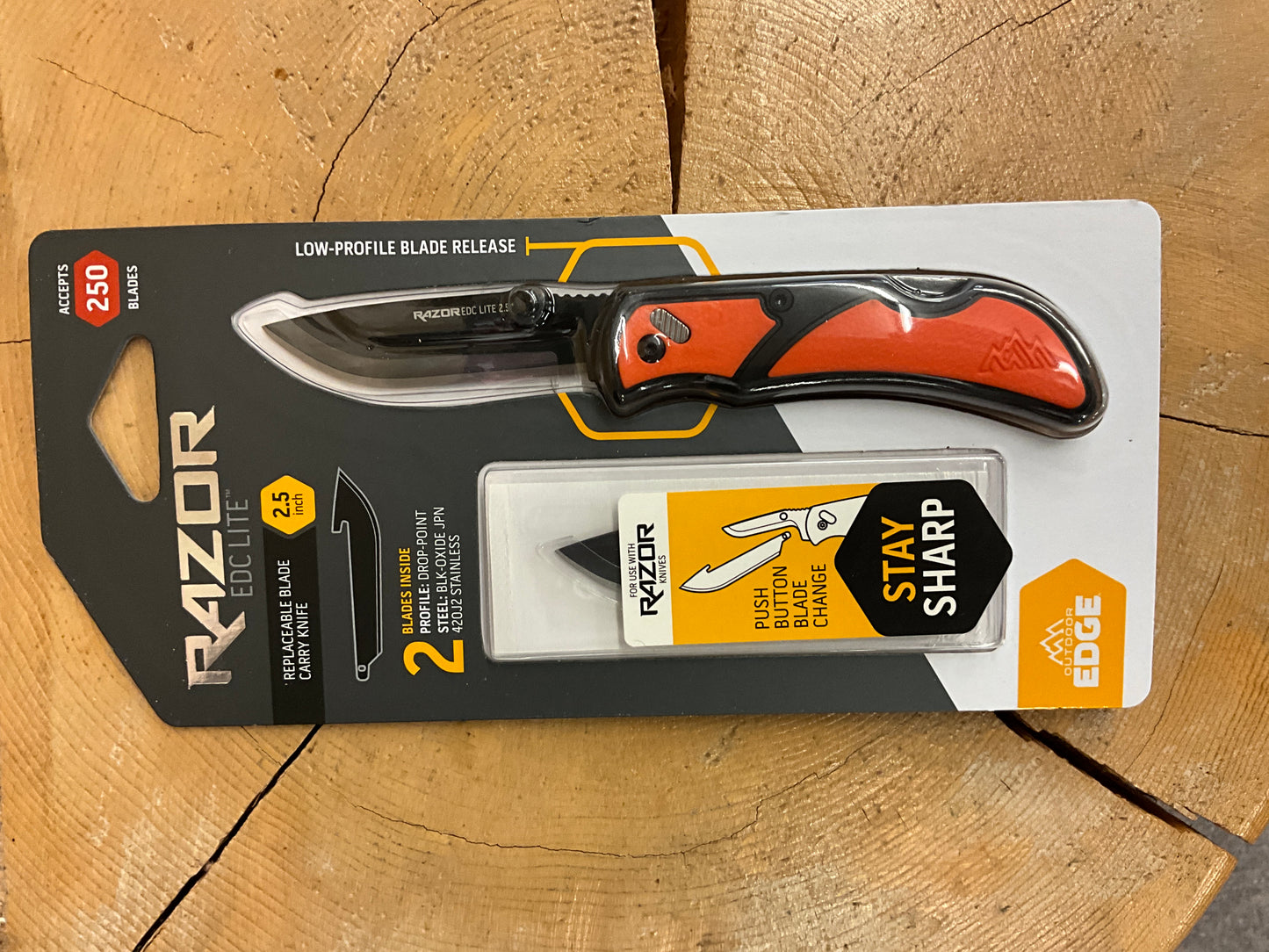 OUTDOOR EDGE RAZOR-EDC LITE 2.5"- RCB25-2C