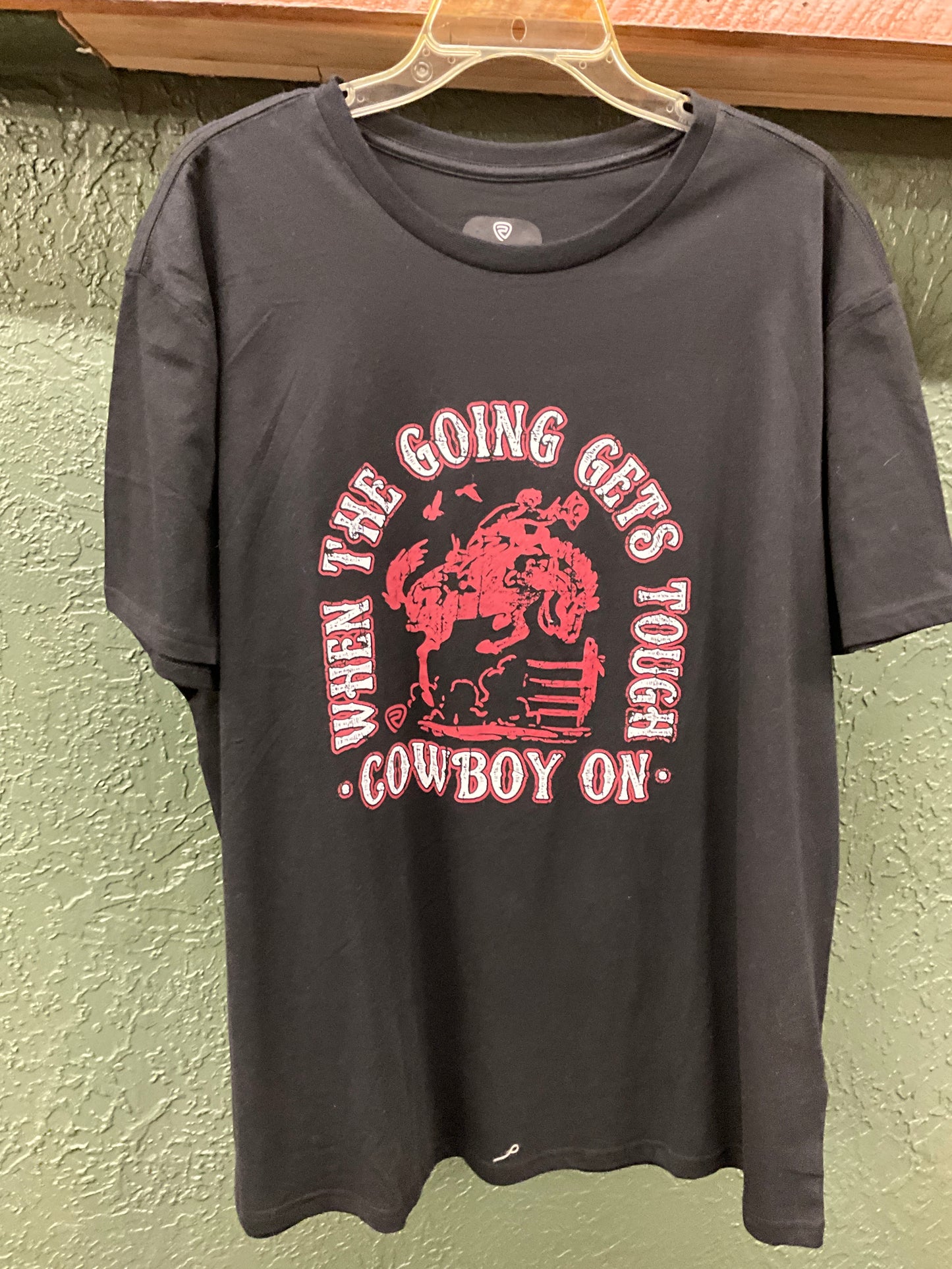 ROCK&ROLL MENS SS GRAPHIC TEE-COWBOY ON - 307124