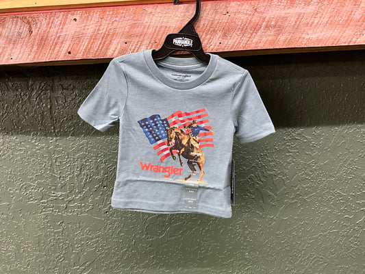 WRANGLER- BOYS SS GRAPHIC TEE-112361865