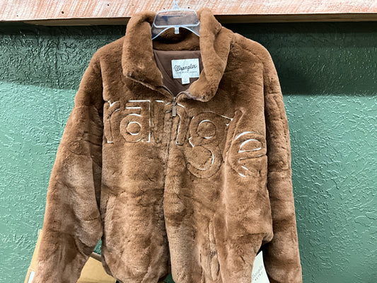 WRANGLER- LADIES FAUX FUR JACKET-112368043