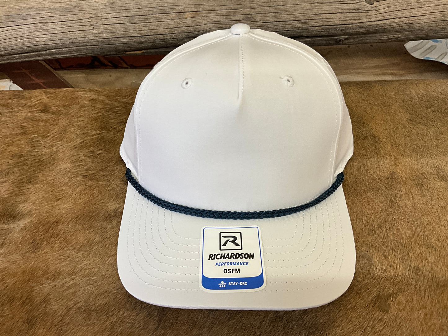 SNS ACTIVEWEAR RICHARDSON 112 FIVE-PANEL TRUCKER WITH ROPE - 112FPR