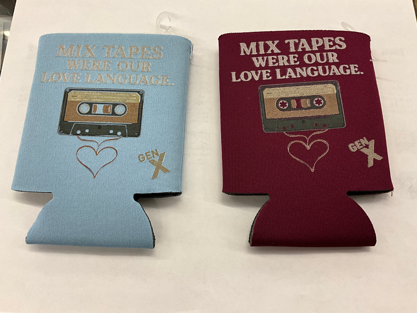 SWIFTWEAR Coozie Cold Drink Cooler. COO-GX-MixTapeLove