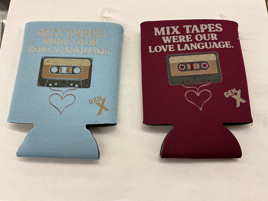 SWIFTWEAR Coozie Cold Drink Cooler. COO-GX-MixTapeLove