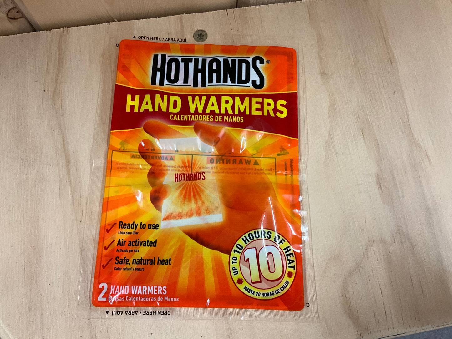 HOT HANDS-HAND WARMERS-HH2