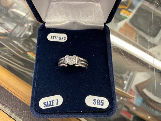 MONTANA SILVERSMITHS HORSESHOE AND NAIL RING