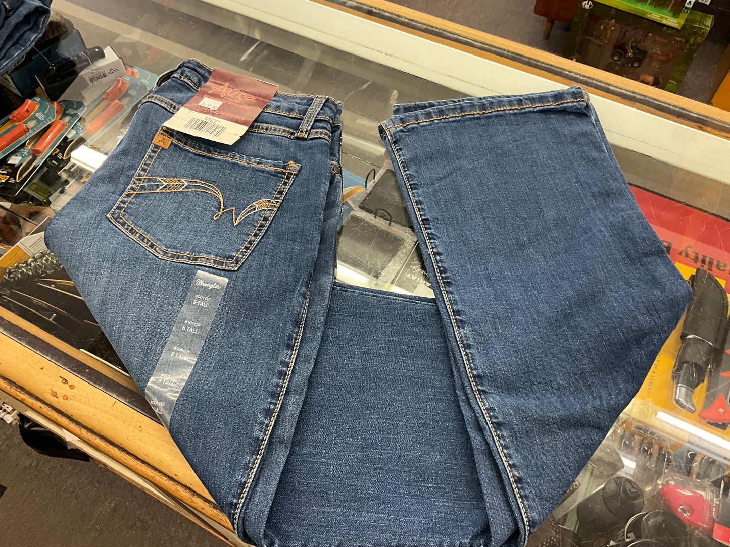 WRANGLER- LADIES AURA JEANS-WUT74KJ