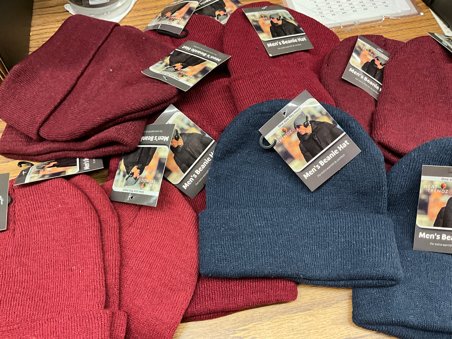 HEAT TRENDZ- MENS KNIT BEANIE- 40502
