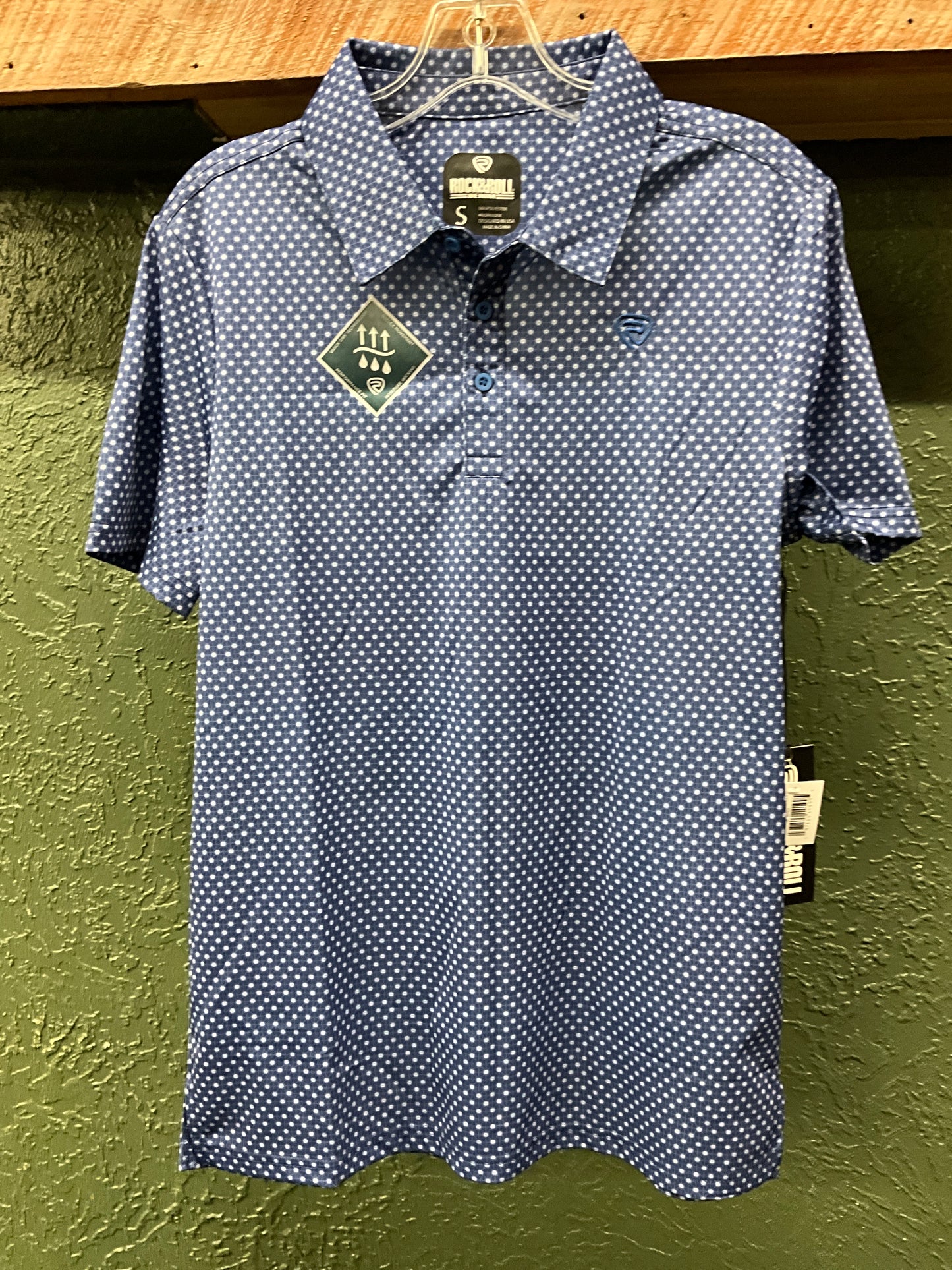 PANHANDLE SLIM -SHORT SLV POLO TECH. - BM51T03962