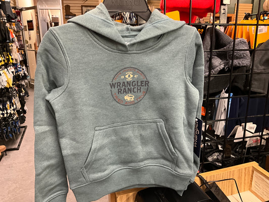 WRANGLER- BOYS LS HOODIE, W/LOGO-112354244