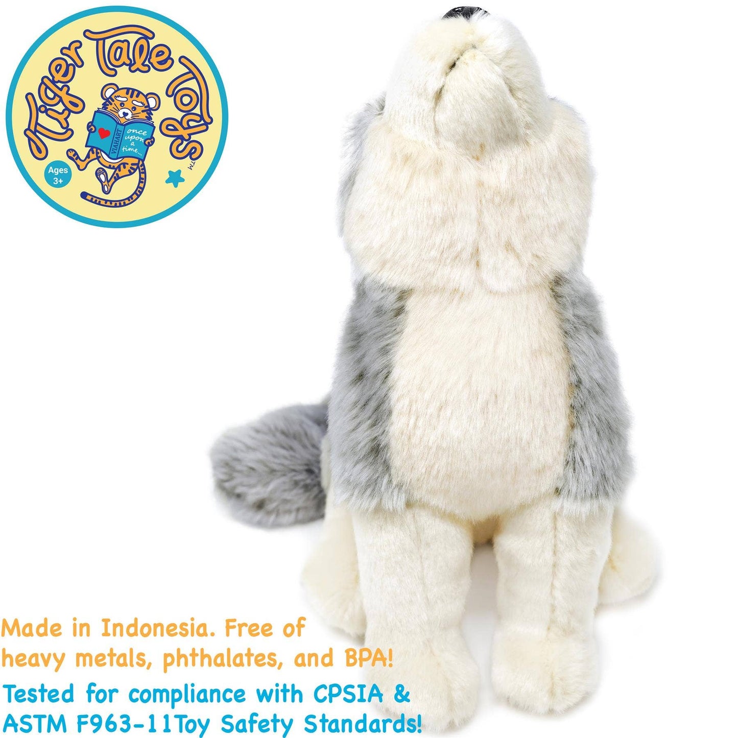 Wolcott the Wolf | 11 Inch Stuffed Animal Plush