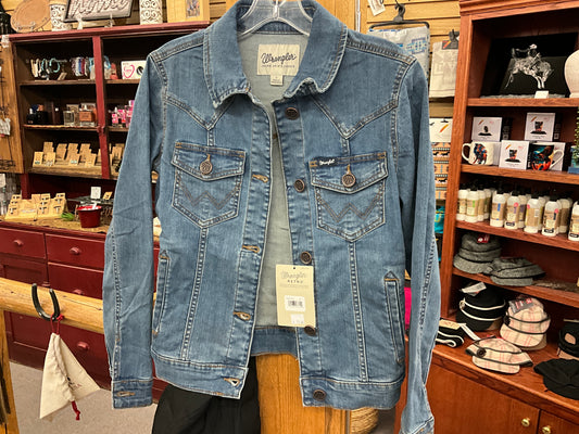 WRANGLER WOMEN'S DENIM JACKET-CLASSIC, 10LWJ701D