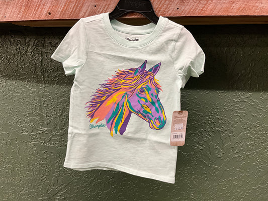 WRANGLER- GIRLS SS GRAPHIC TEE-112364273