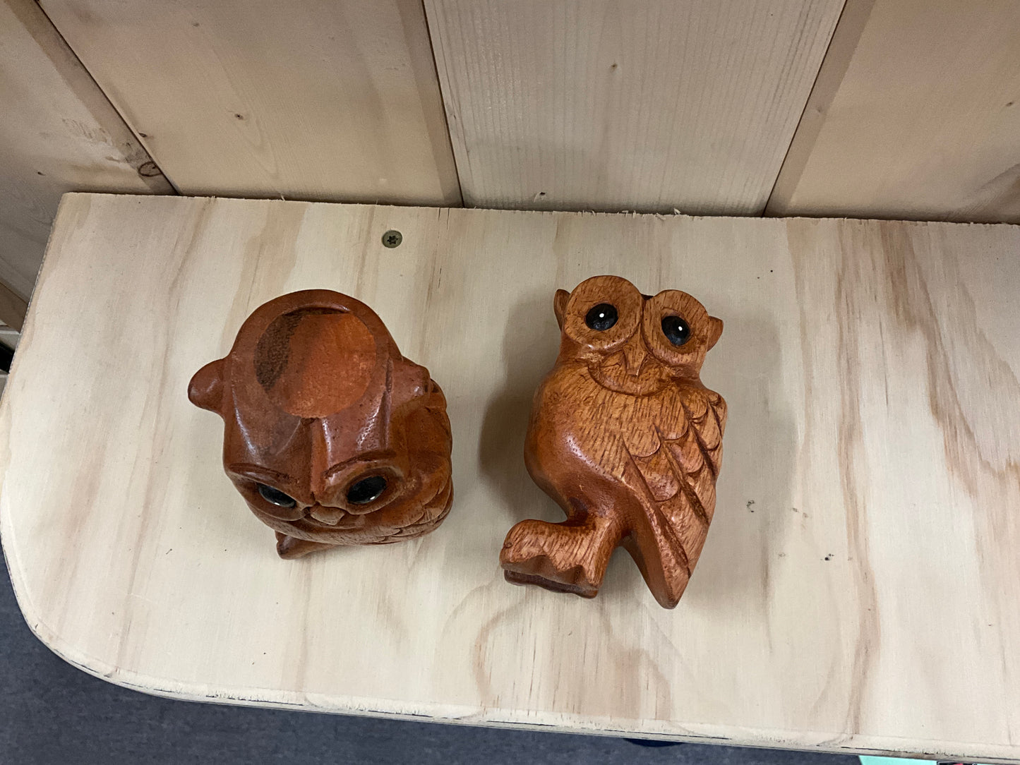 PAWNEE BILL’S- WOODEN OWL WHISTLE- WOWL