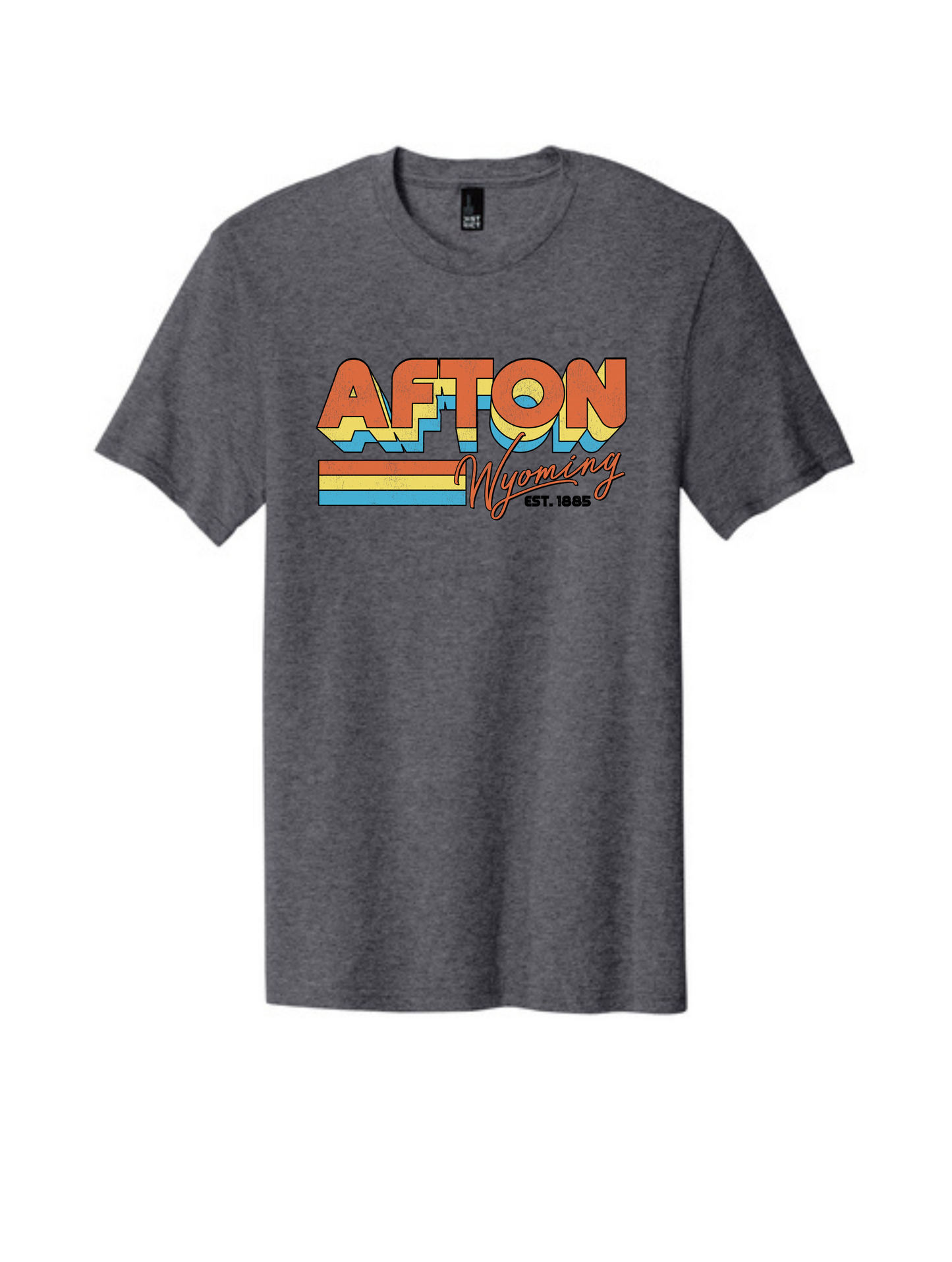SwiftWear 307 Wyoming Collector T Shirt "Afton Retro 70s"