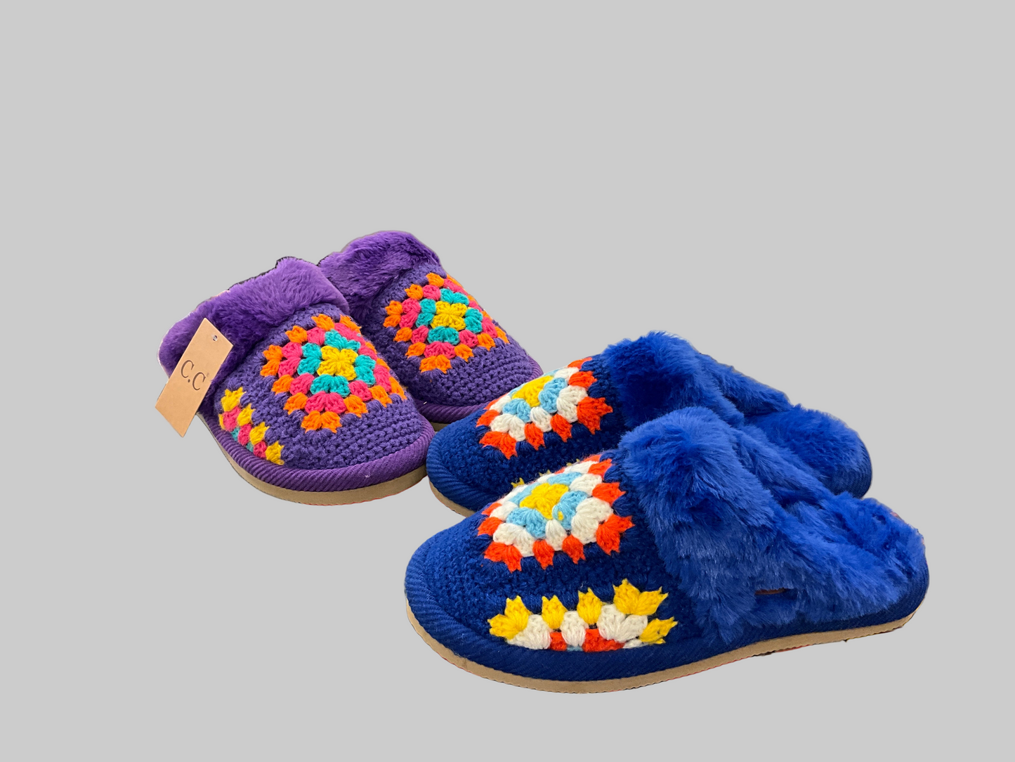 CC HANDMADE CROCHET SLIPPERS