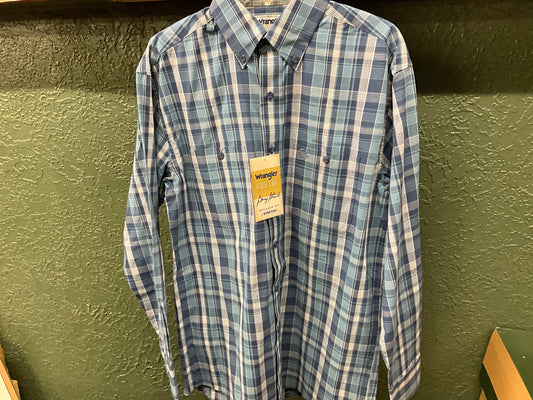 WRANGLER- MENS LSB GEORGE STRAIT SHIRT-112352738