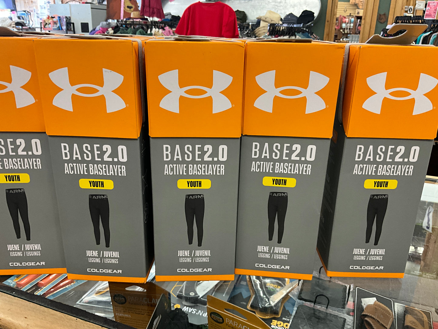 UNDER ARMOUR- BOYS BASELAYER, 2.0 PANT, 1373297