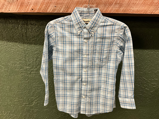WRANGLER- BOYS LSB WESTERN SHIRT-112344315
