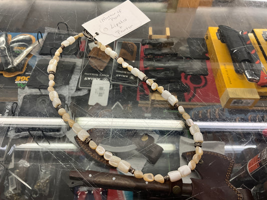 MOTHER OF PEARL NECKLACE-B-1068