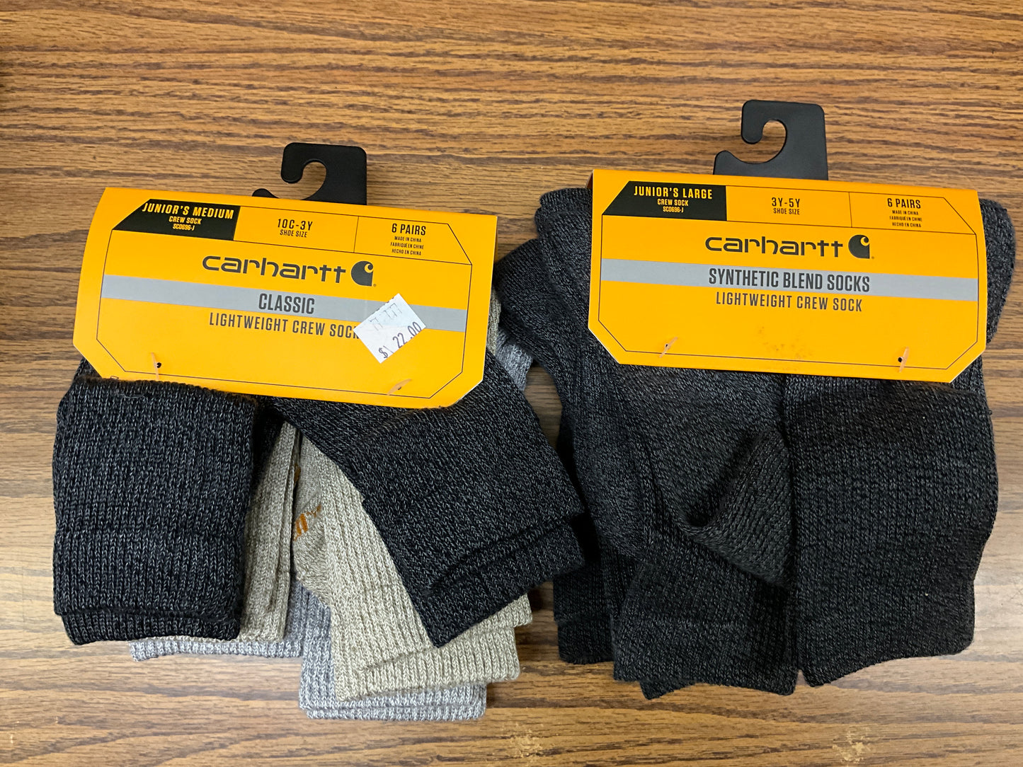 CARHARTT-JUNIOR CLASSIC CREW SOCKS-SC0696J