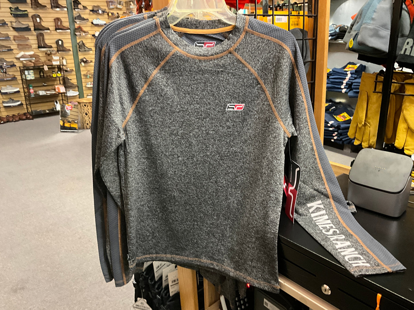 KIMES RANCH- LADIES LS TECH TEE