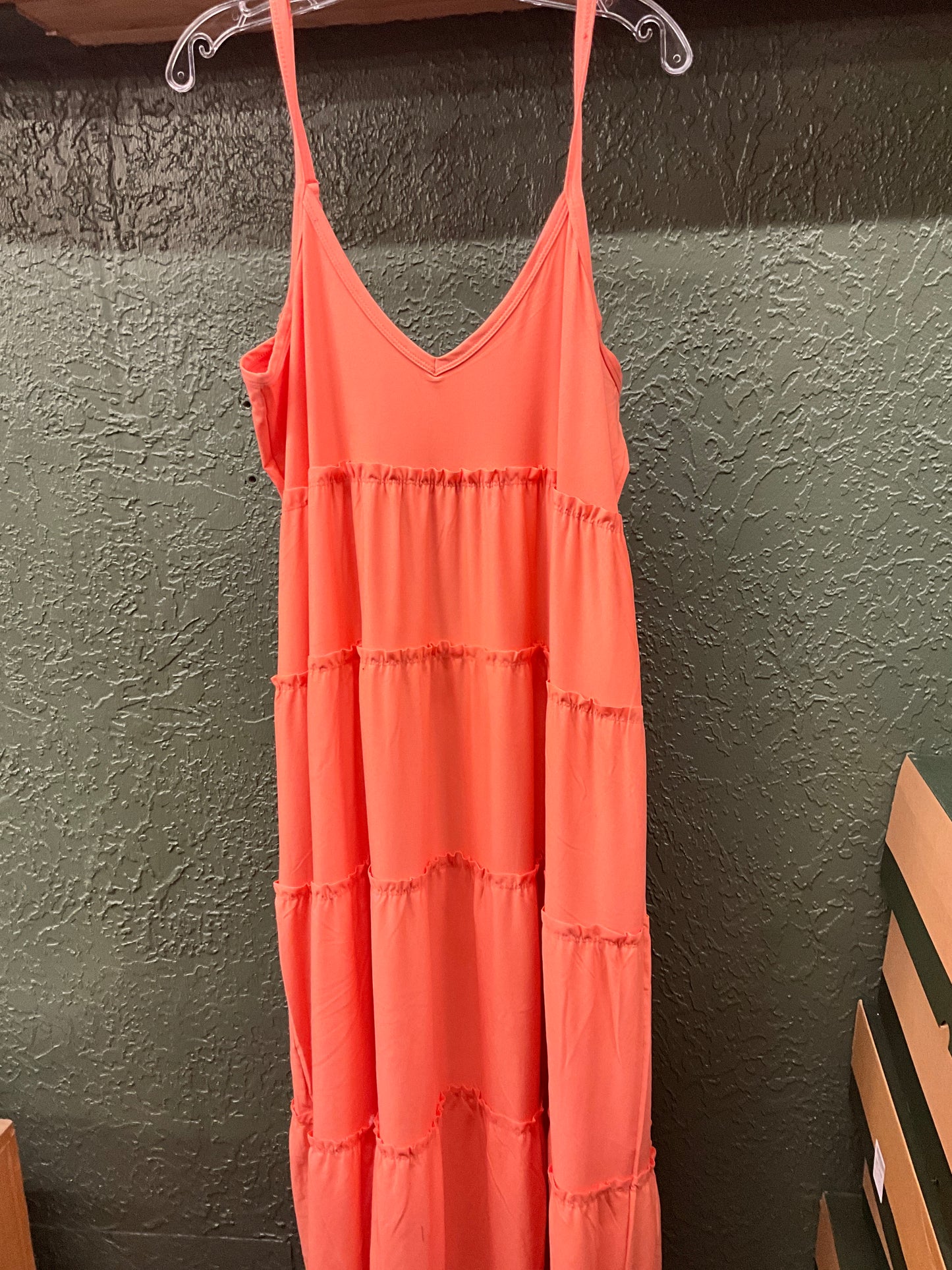 VANILLA MONKEY-LADIES PLUS MAXI DRESS-9090X