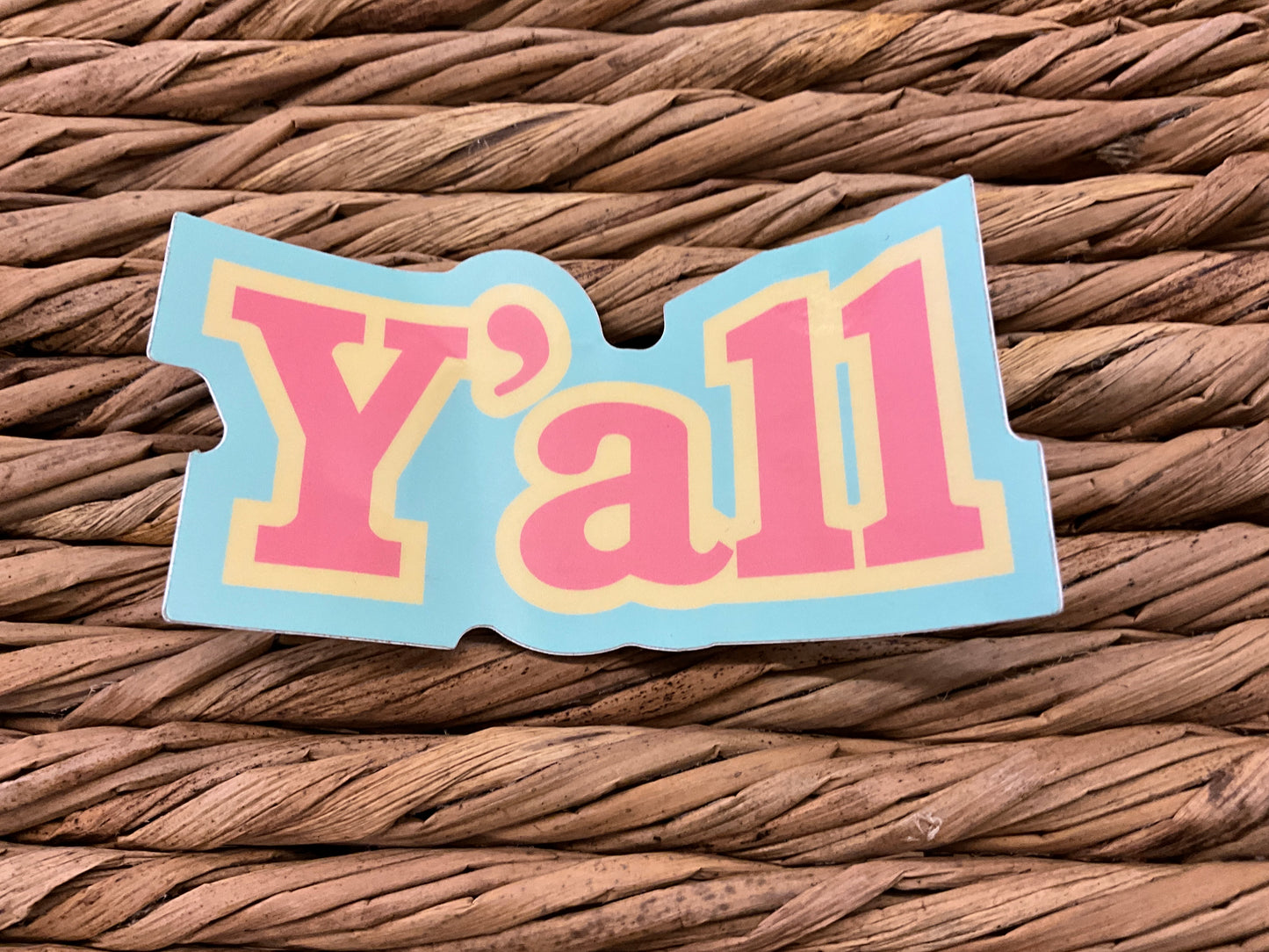 YA'LL STICKER - W0416875