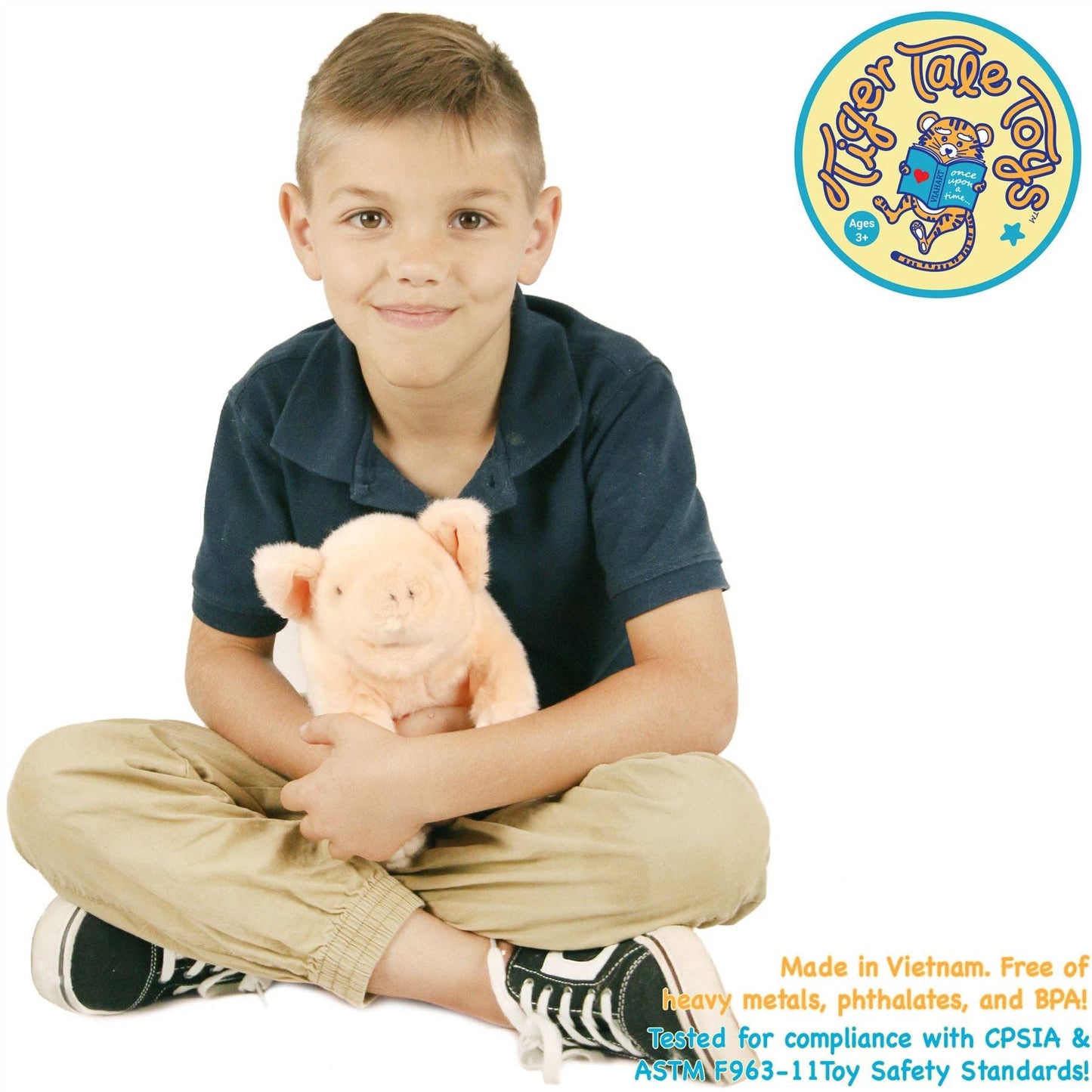 Viahart Perla The Pig | 11 Inch Stuffed Animal Plush