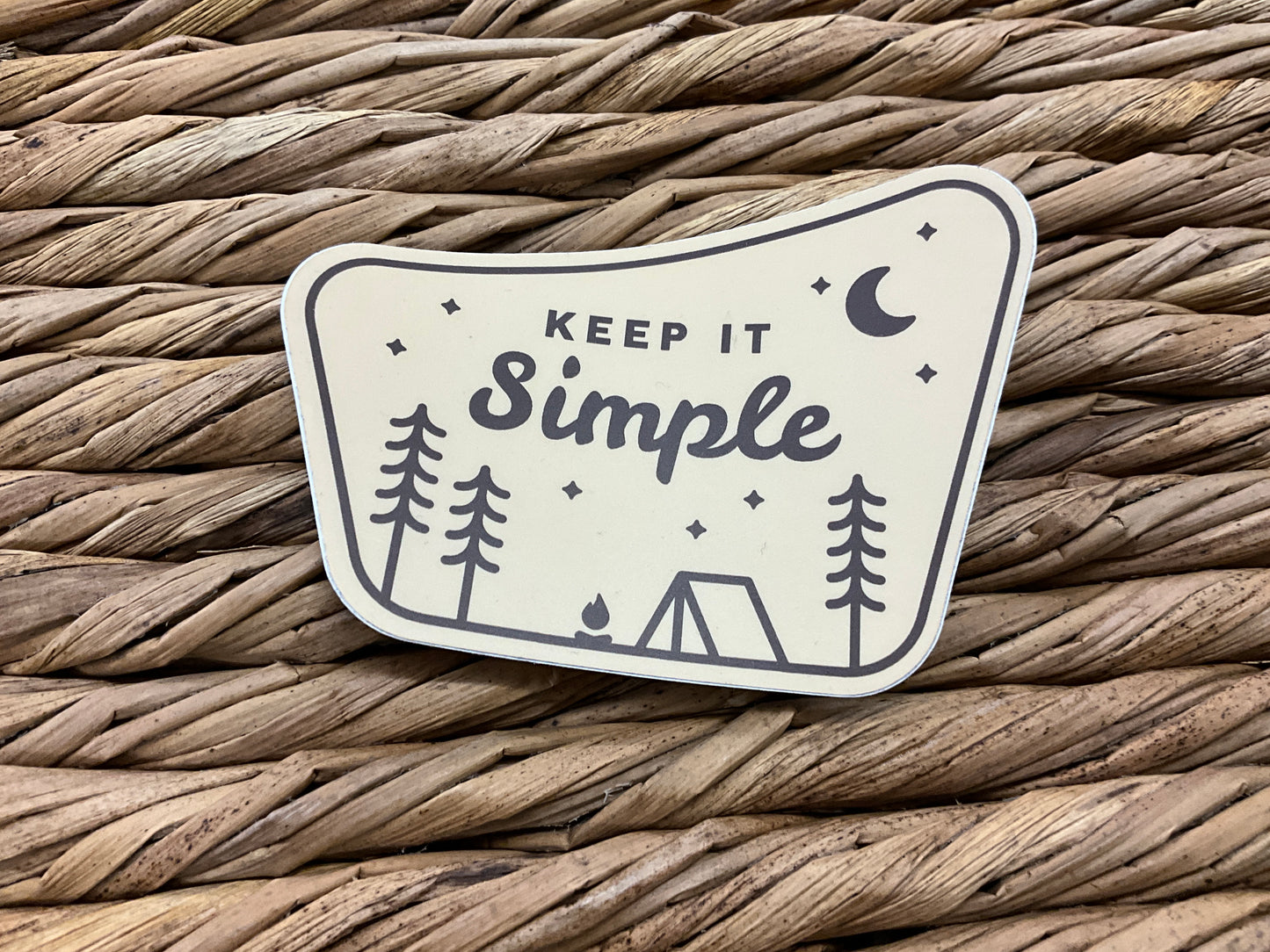 KEEP IT SIMPLE STICKER - WO416861